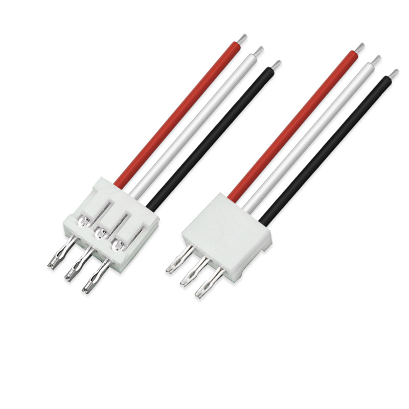 HY2.0转SAN2.0端子线 3239-22AWG高温硅胶线 智能家居连接线